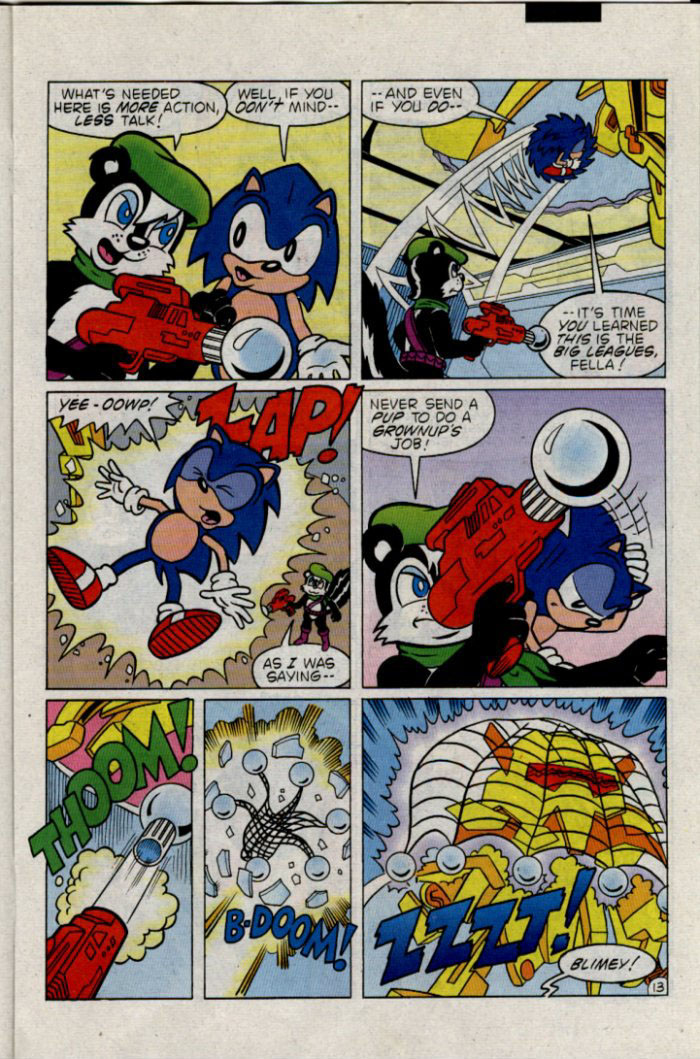 Sonic - Archie Adventure Series February 1996 Page 13